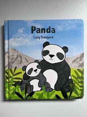 Rare Jellycat Panda Book by Lucy Freegard – Retired Out of Print Board Book